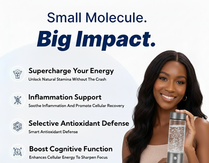 DRINK H2 HYDROGEN WATER BOTTLE