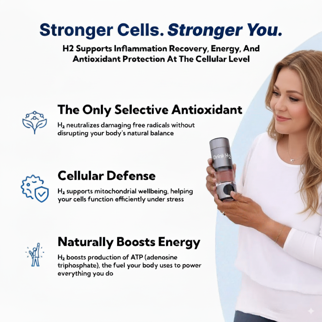 DRINK H2 Hydrogen Water Bottle