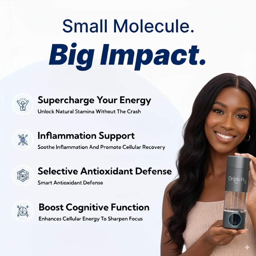 DRINK H2 Hydrogen Water Bottle