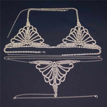 Kierstin - Strass Lingerie Set
