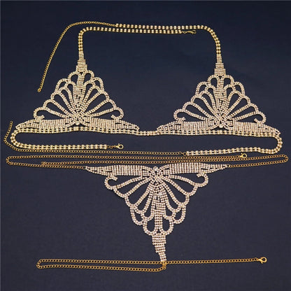 Kierstin - Strass Lingerie Set